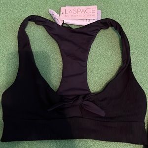 L space bikini top new with tags